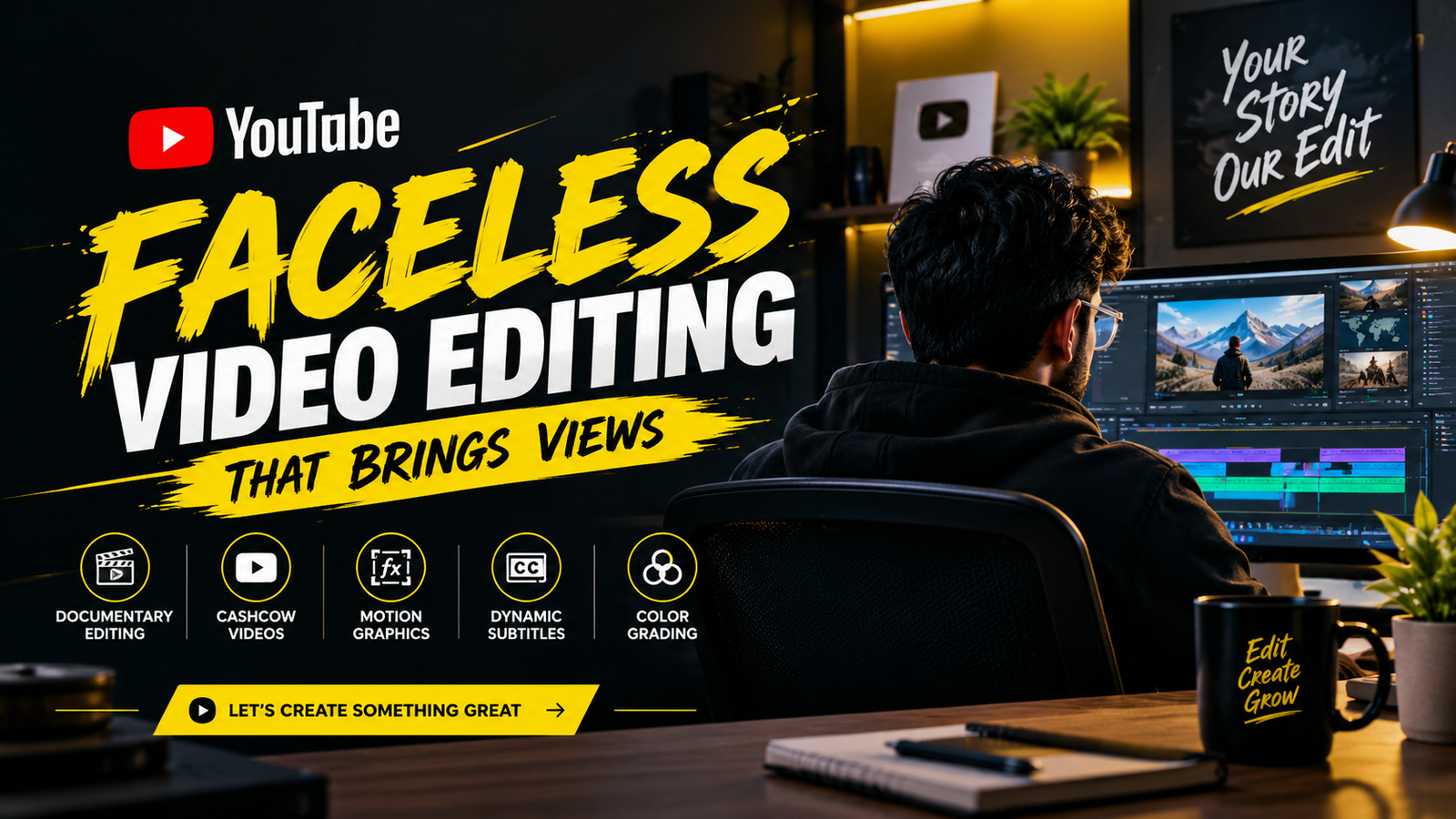 CashCow Video Editing Service
