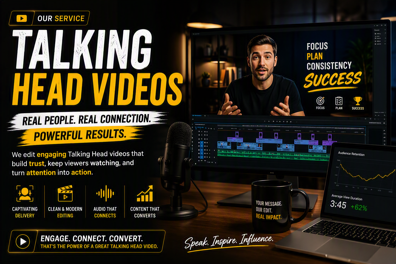 Talking Head Video Service